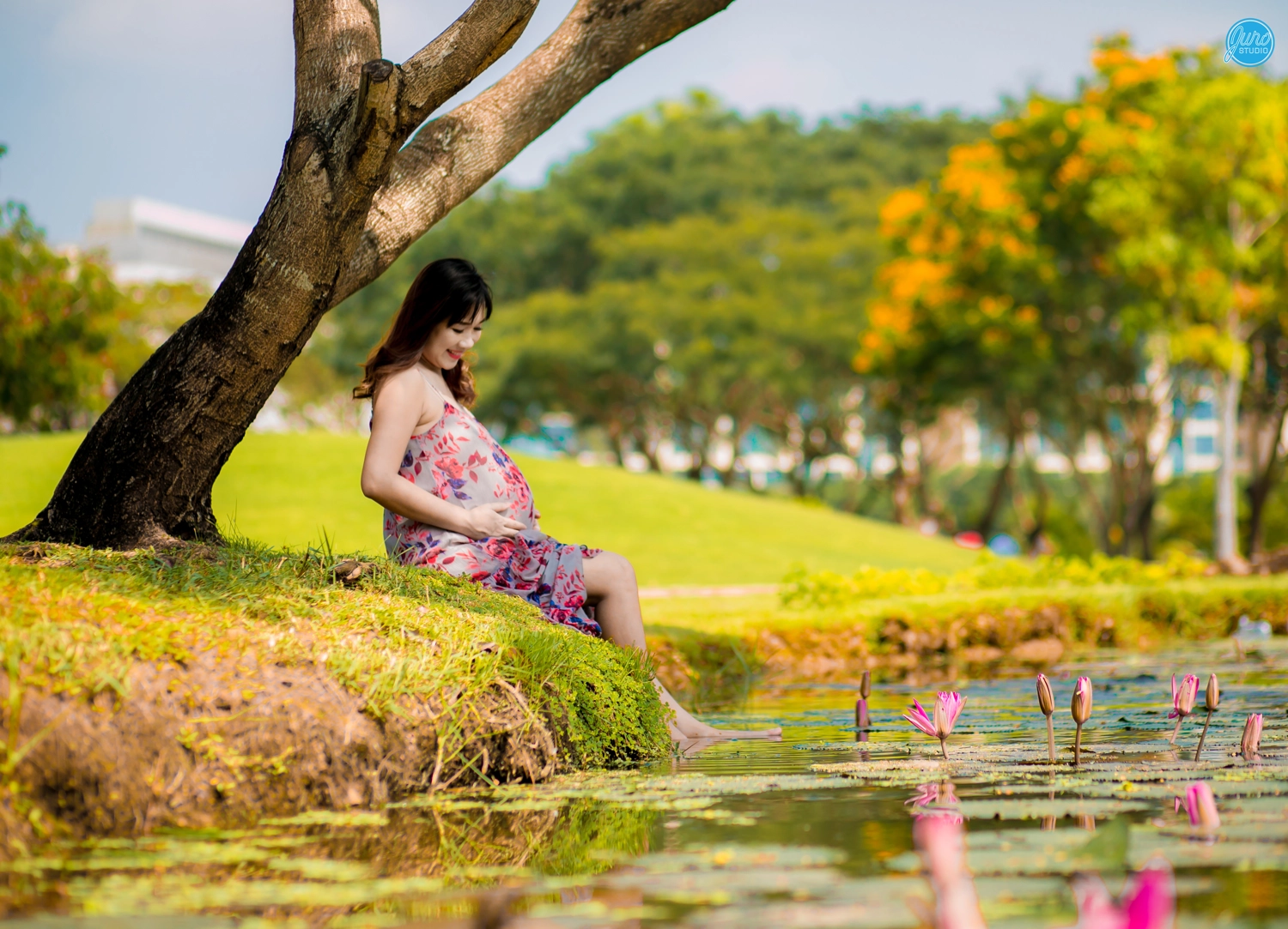 Dịch vụ chụp ảnh bầu tại resort, villa